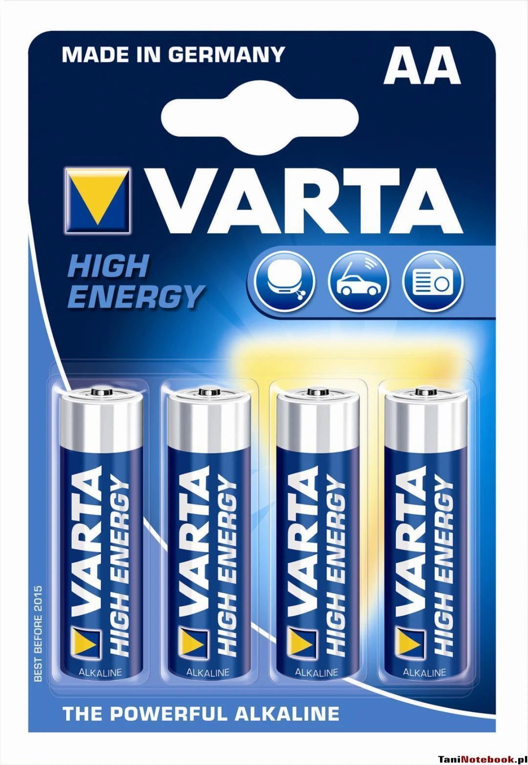Varta High Energy AA Vienkartinė baterija Šarminis
