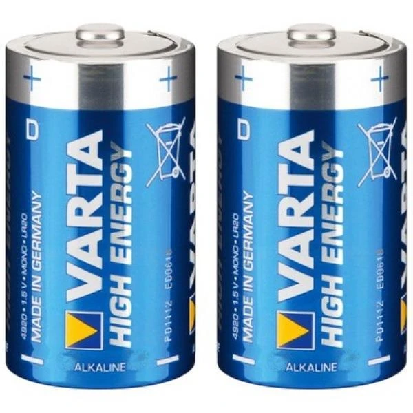 Varta Longlife Power LR20 D Alkaline Elementas. 2 Vnt. 