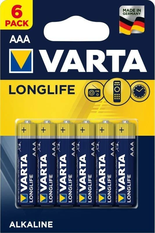 Baterija LR03 VARTA LONGLIFE