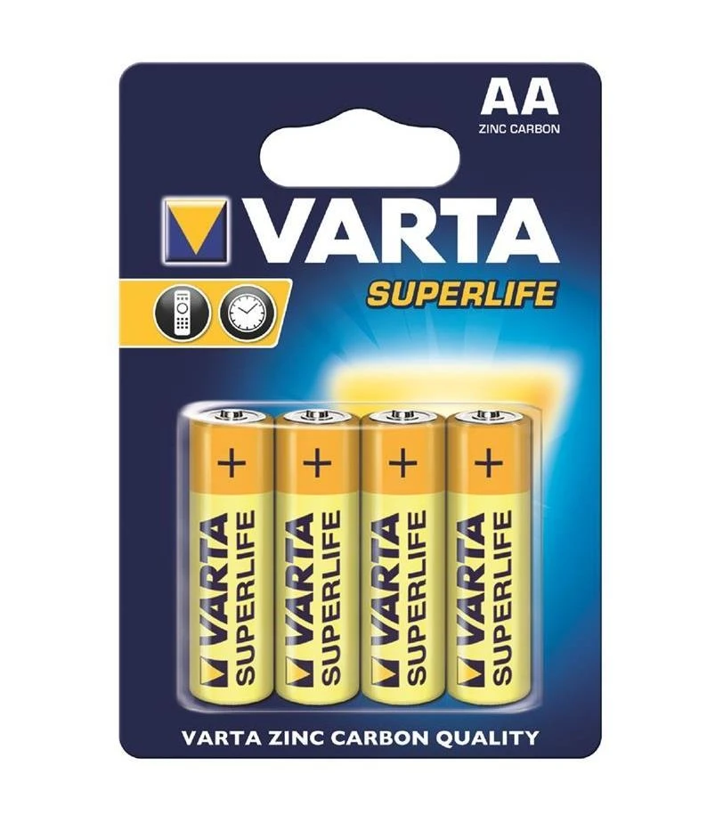 Varta Superlife AA Vienkartinė baterija Cinko anglis