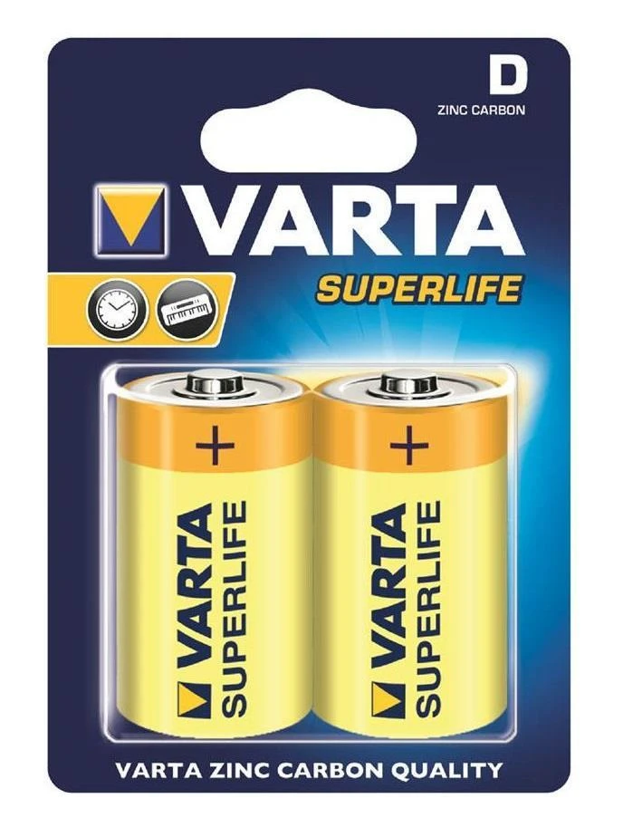 Varta R20 D buitinė baterija Cinko anglis