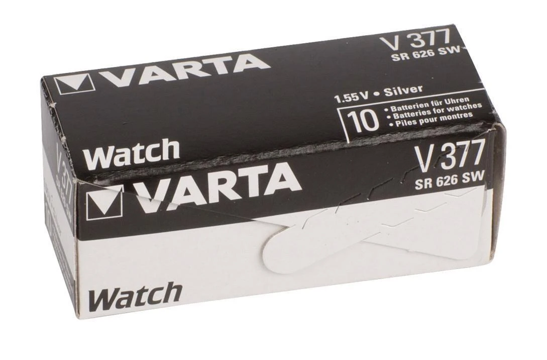 Varta SR626 SW/SR66 SW/V377 1BL Vienkartinė baterija Sidabro oksidas (S)