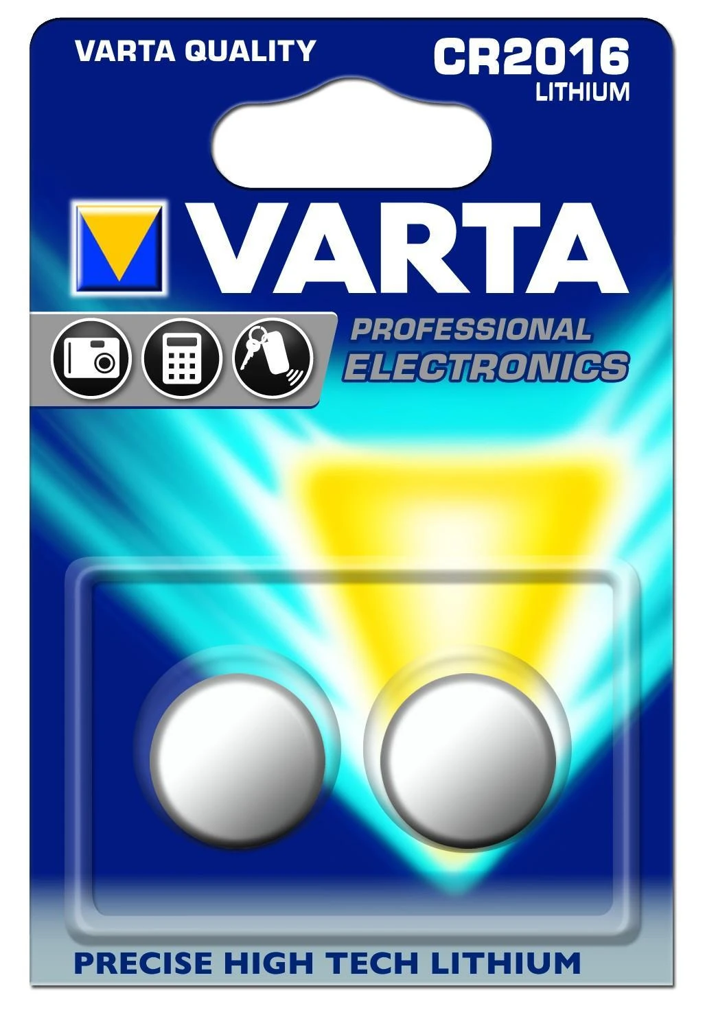 Varta CR2016 ličio baterijų pakuotė