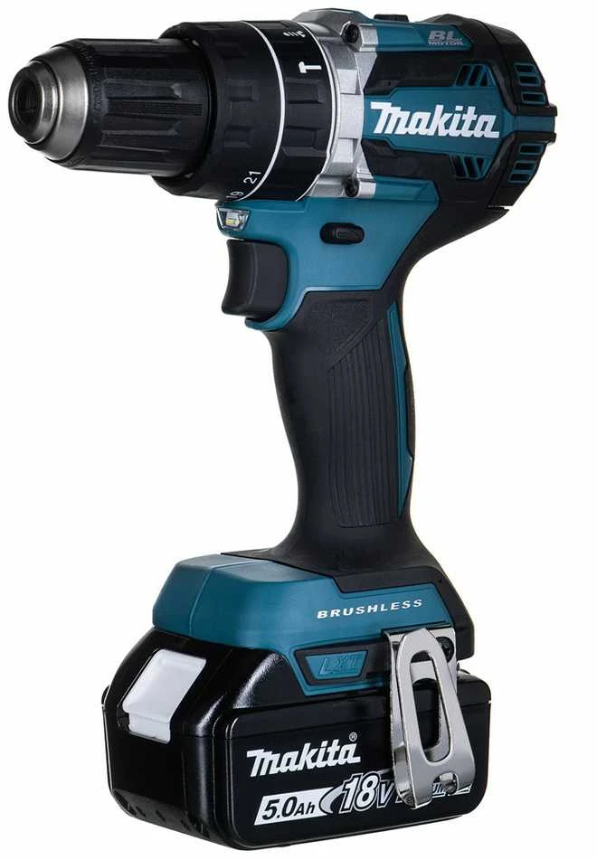 MAKITA KOMPLEKTAS COMBO 18V DLX2359TJ1 (DHP484, DTW300) 3×5,0Ah