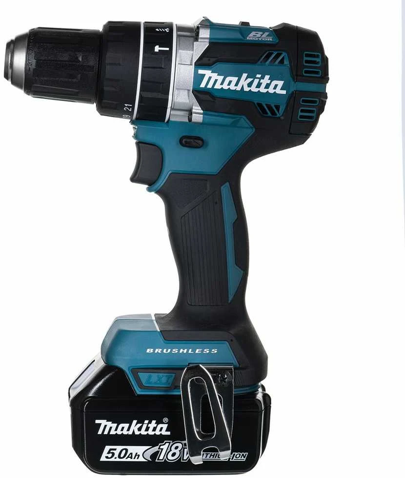 MAKITA KOMPLEKTAS COMBO 18V DLX2359TJ1 (DHP484, DTW300) 3×5,0Ah