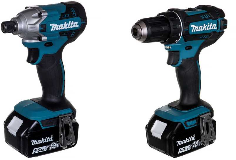 Įrankių rinkinys Makita DLX2339JX1 (DDF482 + DTD156); 18 V; 3x5,0 Ah akum.