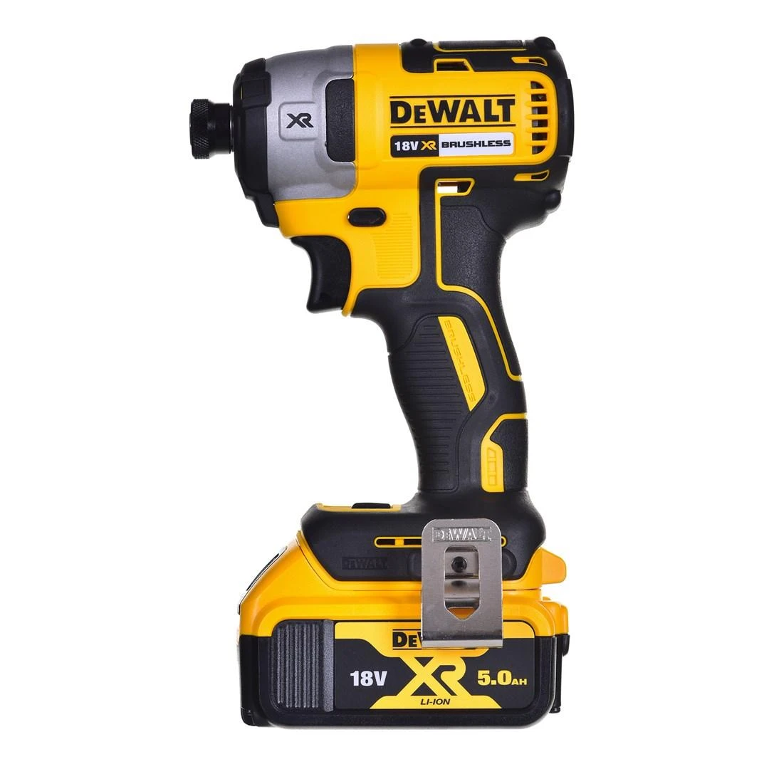 Įrankių rinkinys DeWalt DCK623P3-QW (DCG405 + DCS367 + DCS570 + DCF887 + DCD796 + DCL050); 18 V; 3x5,0 Ah akum.