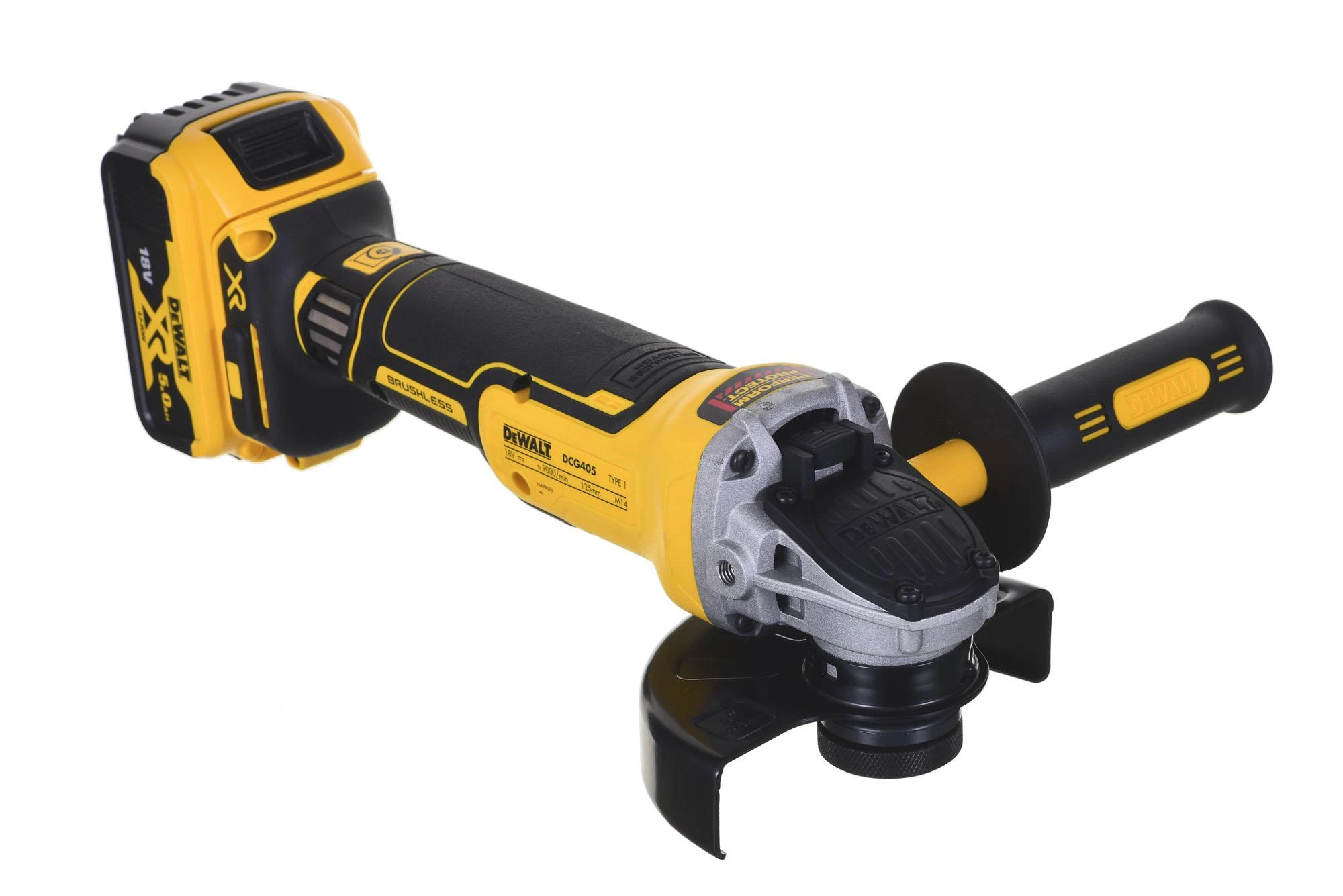 DeWalt įrankių rinkinys Combo 18V DCD796 + DCG405 + 2x5,0Ah DCK2080P2T (DCK2080P2T-QW)