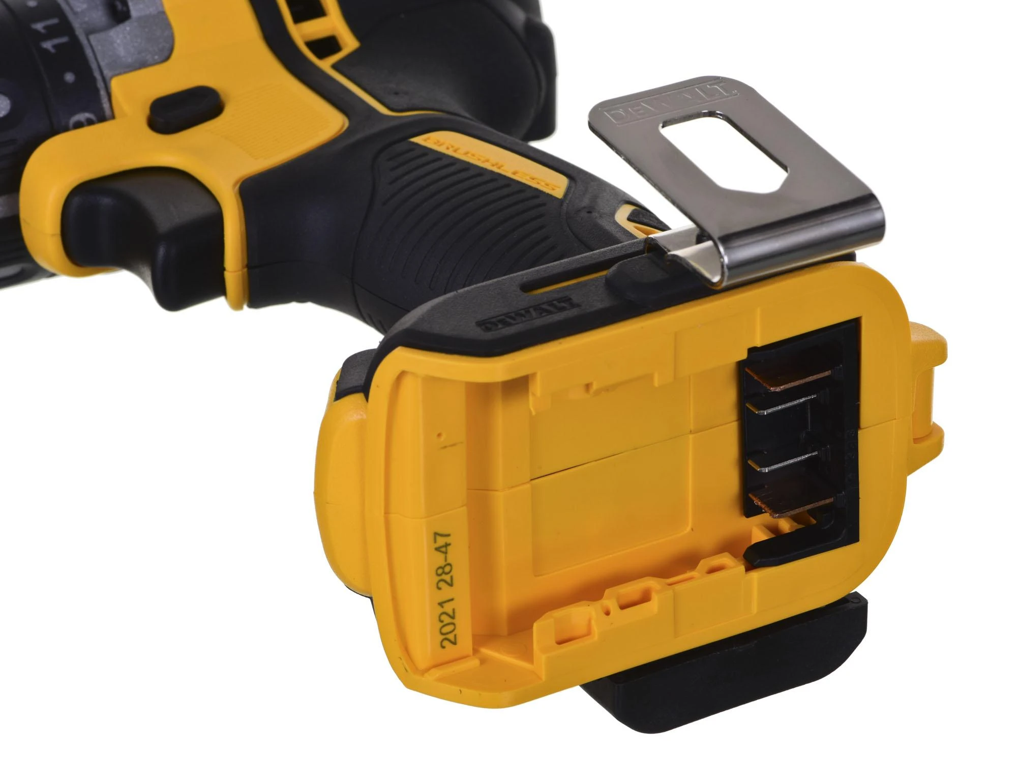 DeWalt įrankių rinkinys Combo 18V DCD796 + DCG405 + 2x5,0Ah DCK2080P2T (DCK2080P2T-QW)