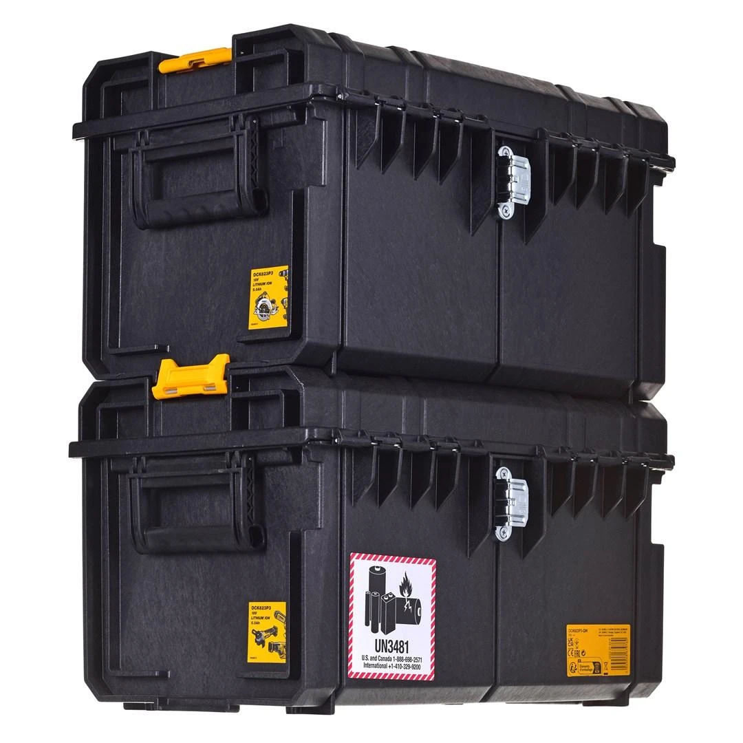 Akumuliatorinių įrankių rinkinys DEWALT DCK368P3T, DCD796 + DCF887 + DCH273 | 18V | 3x4.0Ah | 2xTSTAK II