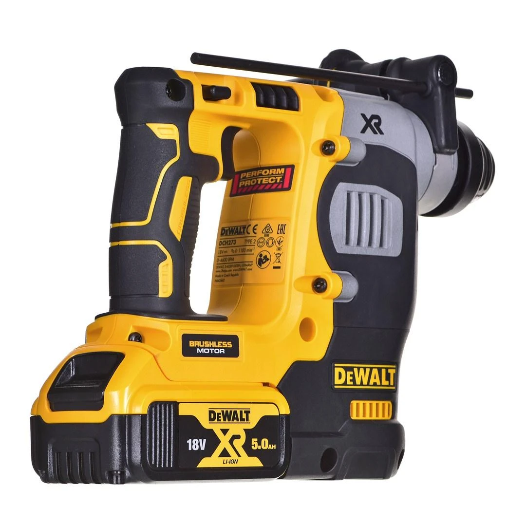 Akumuliatorinių įrankių rinkinys DEWALT DCK368P3T, DCD796 + DCF887 + DCH273 | 18V | 3x4.0Ah | 2xTSTAK II