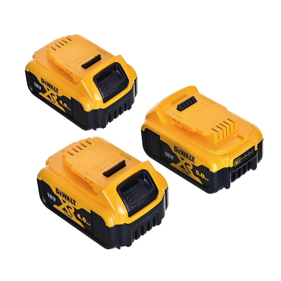 Akumuliatorinių įrankių rinkinys DEWALT DCK368P3T, DCD796 + DCF887 + DCH273 | 18V | 3x4.0Ah | 2xTSTAK II