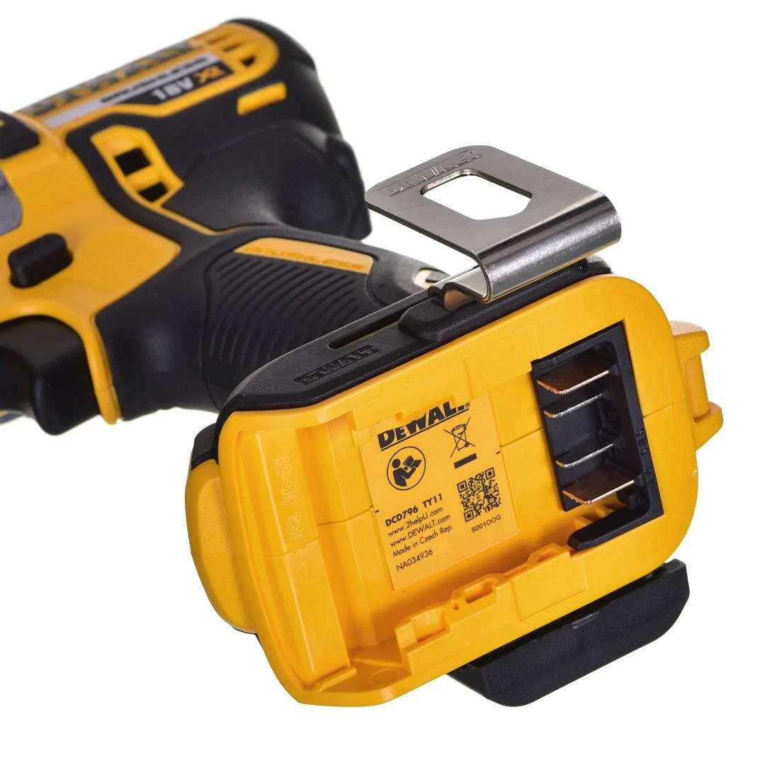 Akumuliatorinių įrankių rinkinys DEWALT DCK368P3T, DCD796 + DCF887 + DCH273 | 18V | 3x4.0Ah | 2xTSTAK II