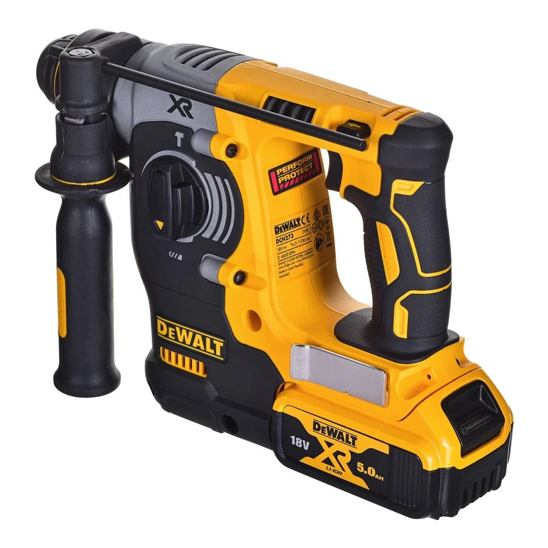 Akumuliatorinių įrankių rinkinys DEWALT DCK368P3T, DCD796 + DCF887 + DCH273 | 18V | 3x4.0Ah | 2xTSTAK II