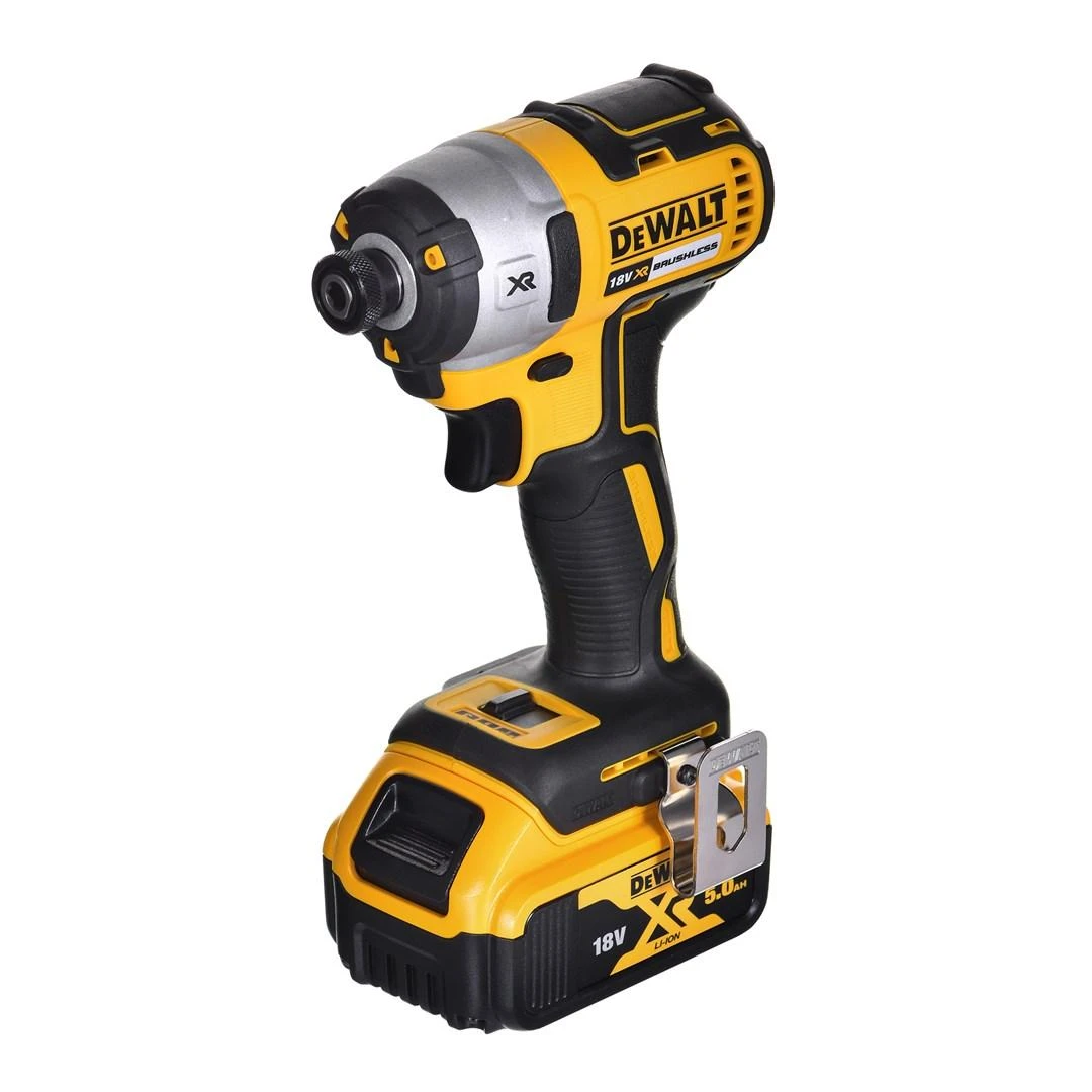 Akumuliatorinių įrankių rinkinys DEWALT DCK368P3T, DCD796 + DCF887 + DCH273 | 18V | 3x4.0Ah | 2xTSTAK II