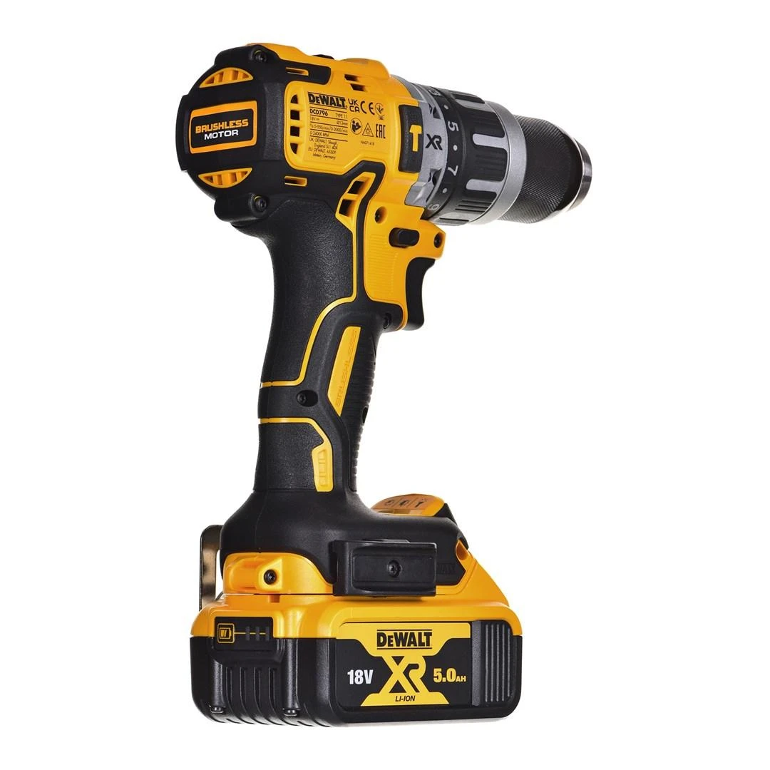 Akumuliatorinių įrankių rinkinys DEWALT DCK368P3T, DCD796 + DCF887 + DCH273 | 18V | 3x4.0Ah | 2xTSTAK II