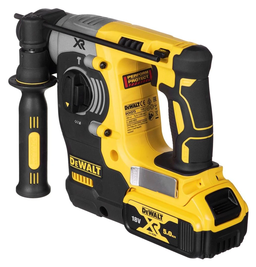 Įrankių rinkinys DeWalt DCK305P3T-QW (DCH273 + DCG405N + DCF887N); 18 V; 3x5,0 Ah akum.