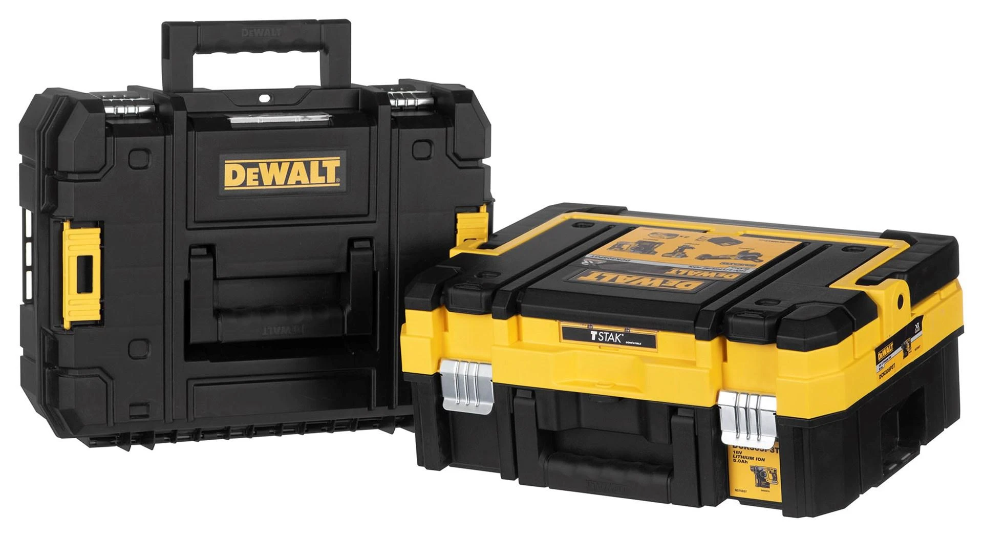 Įrankių rinkinys DeWalt DCK305P3T-QW (DCH273 + DCG405N + DCF887N); 18 V; 3x5,0 Ah akum.