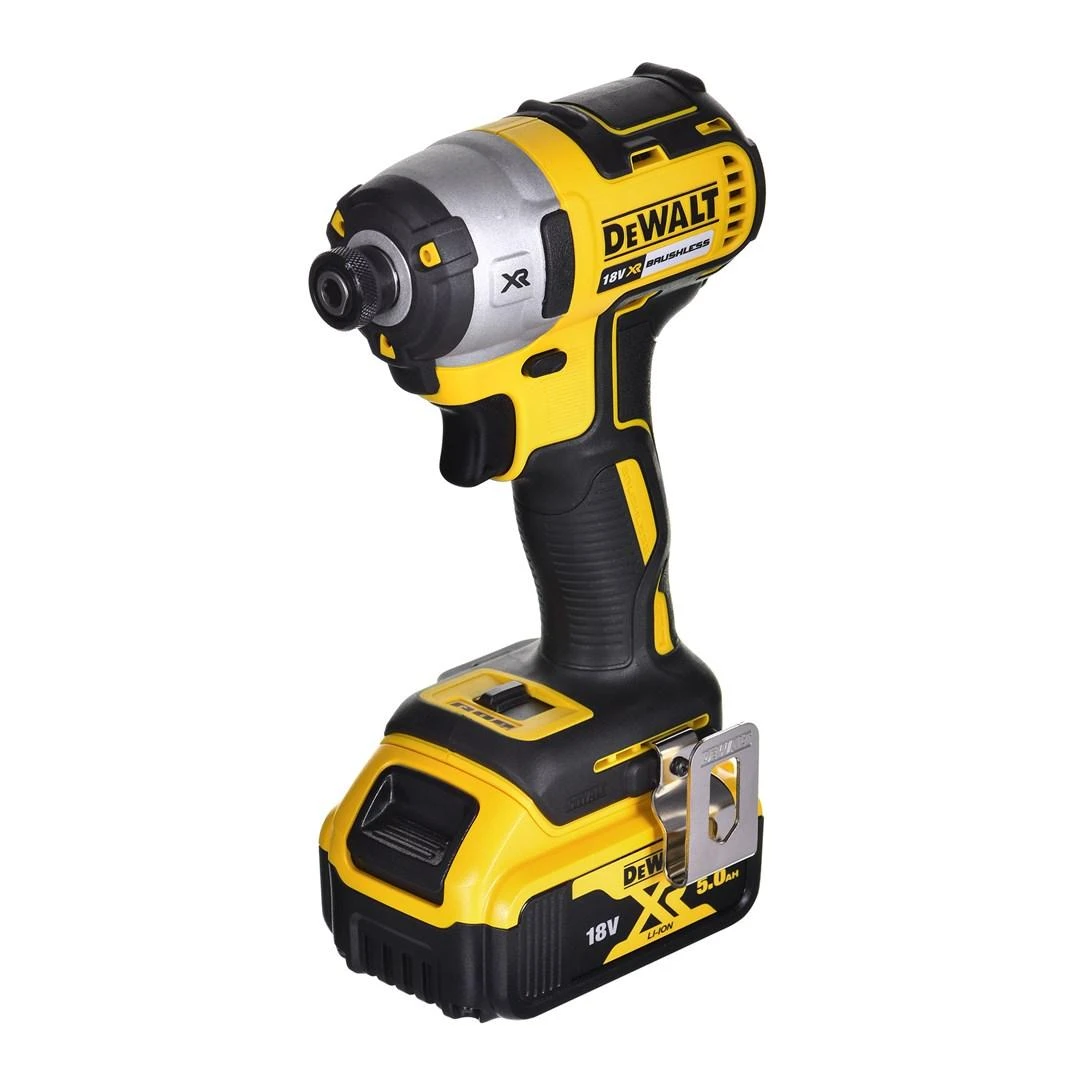 Įrankių rinkinys DeWalt DCK305P3T-QW (DCH273 + DCG405N + DCF887N); 18 V; 3x5,0 Ah akum.
