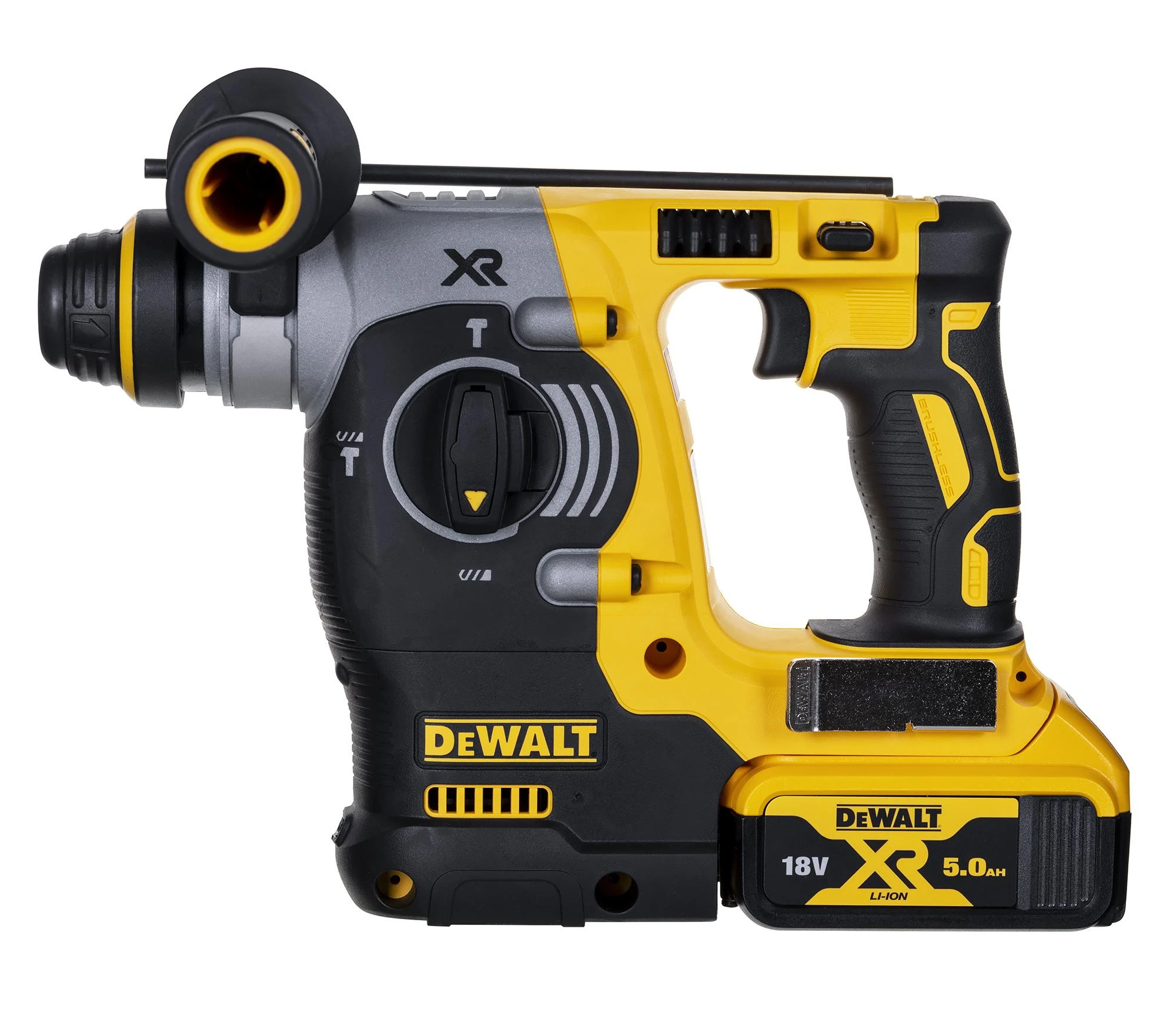 Įrankių rinkinys DeWalt (DCG405 + DCH273 + DCD796 + DCF887); 18 V; 3x5,0 Ah akum.