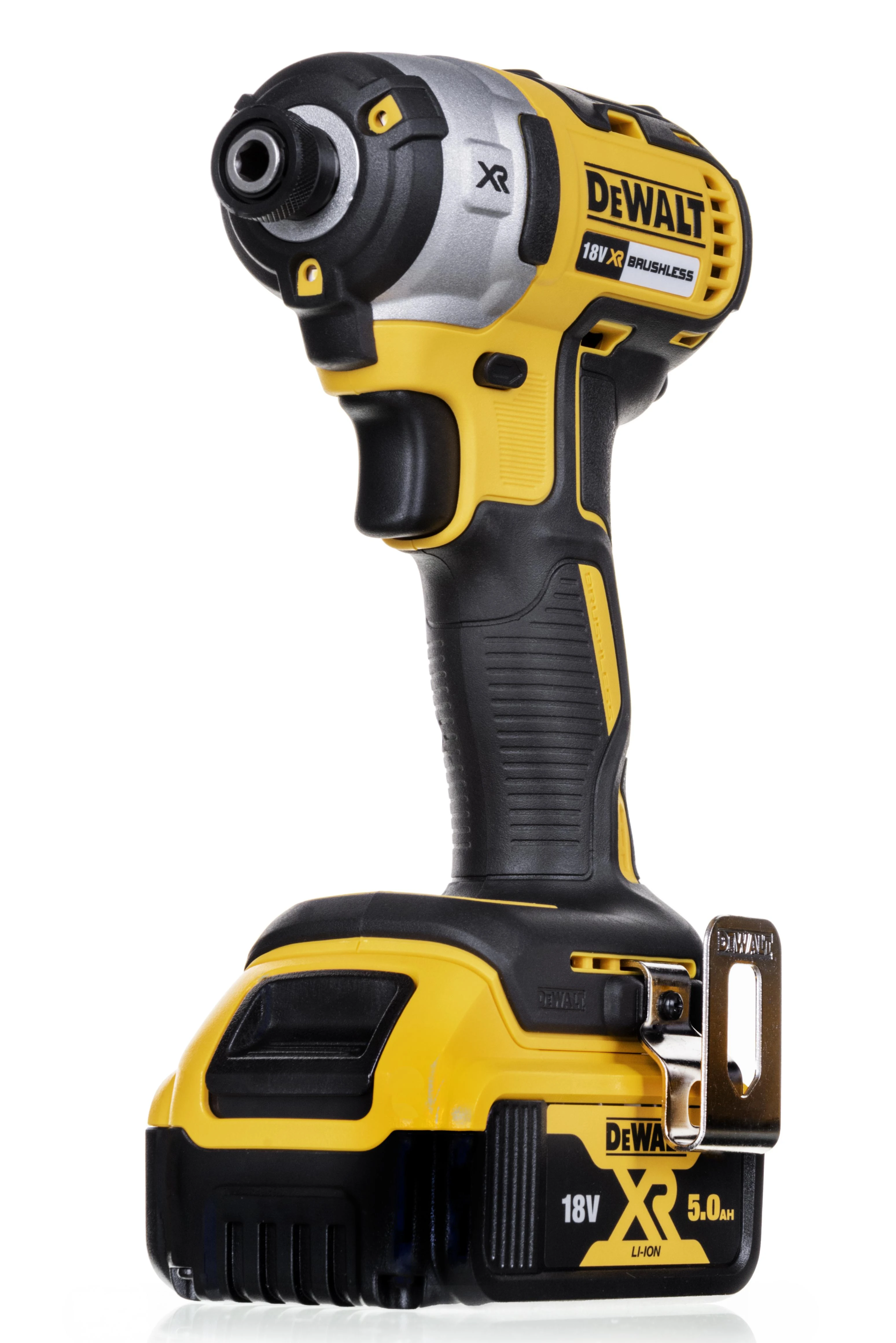 Įrankių rinkinys DeWalt (DCG405 + DCH273 + DCD796 + DCF887); 18 V; 3x5,0 Ah akum.