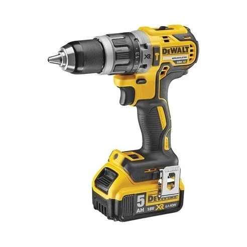 DeWalt akumuliatorinis gręžtuvas su 5Ah 18V XR baterija