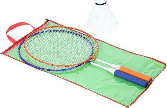 Nils Extreme Badmintono rinkinys Nils NRZ052 Junior, plienas, 2 raketės, badmintono plunksniukas