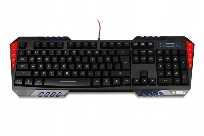 Klaviatūra ir pelė + pelės kilimėlis + ausinės Set membraninė IBOX AURORA IZGSET1 (USB 2.0, (US), juodos spalvos, Optical, 1200 DPI, 1600 DPI,
