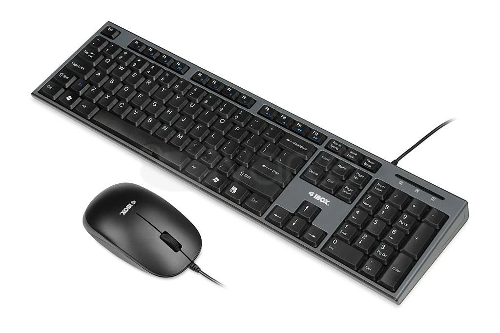 IBOX IKMS606 I-BOX DESKTOP KIT Klaviatūra ir pelė