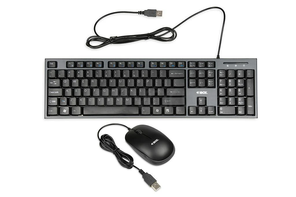 IBOX IKMS606 I-BOX DESKTOP KIT Klaviatūra ir pelė