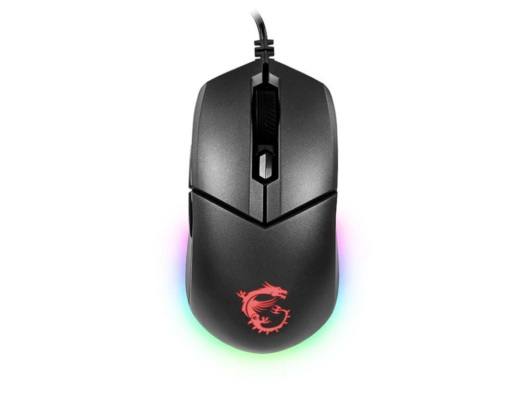 MSI Vigor GK30 Klaviatūra žaidimams, US išdėstymas, su laidu, Juodas