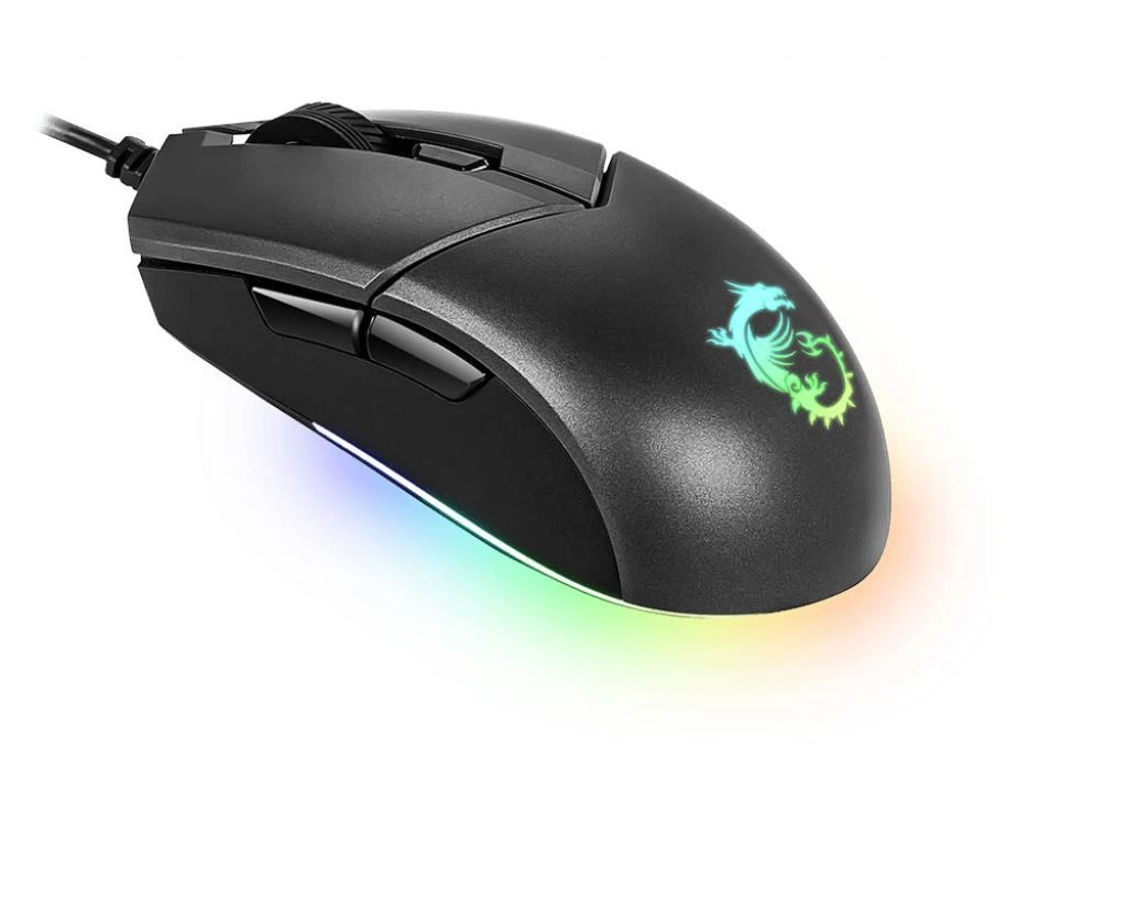 MSI Vigor GK30 Klaviatūra žaidimams, US išdėstymas, su laidu, Juodas