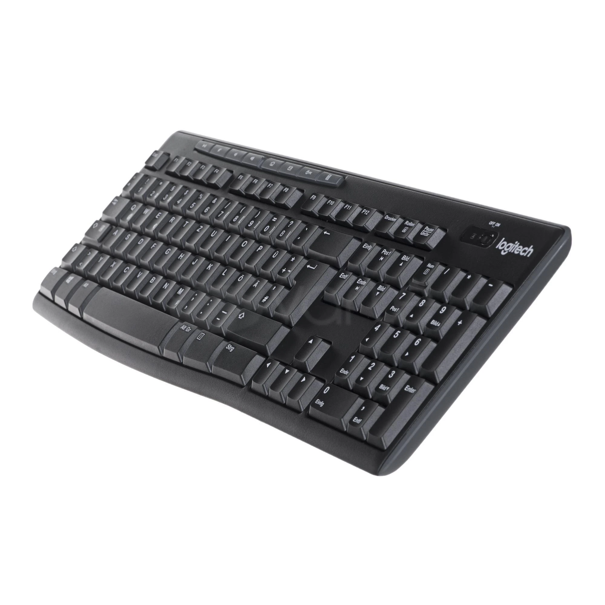 Belaidis klaviatūros ir pelės rinkinys Logitech MK270, DE išdėstymas