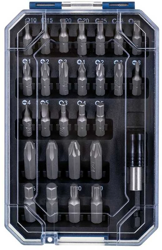 Rankinių įrankių rinkinys TB150 metaliniame lagamine 101 vnt, Scheppach
