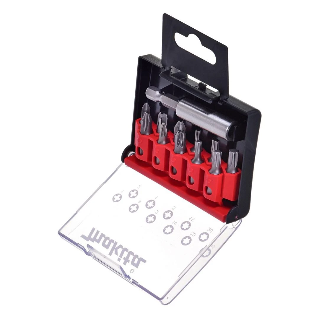 Makita Sukimo antgalių komplektas 12 vnt. D-31083 (PH, PZ, TX, 25mm, magnetic holder )