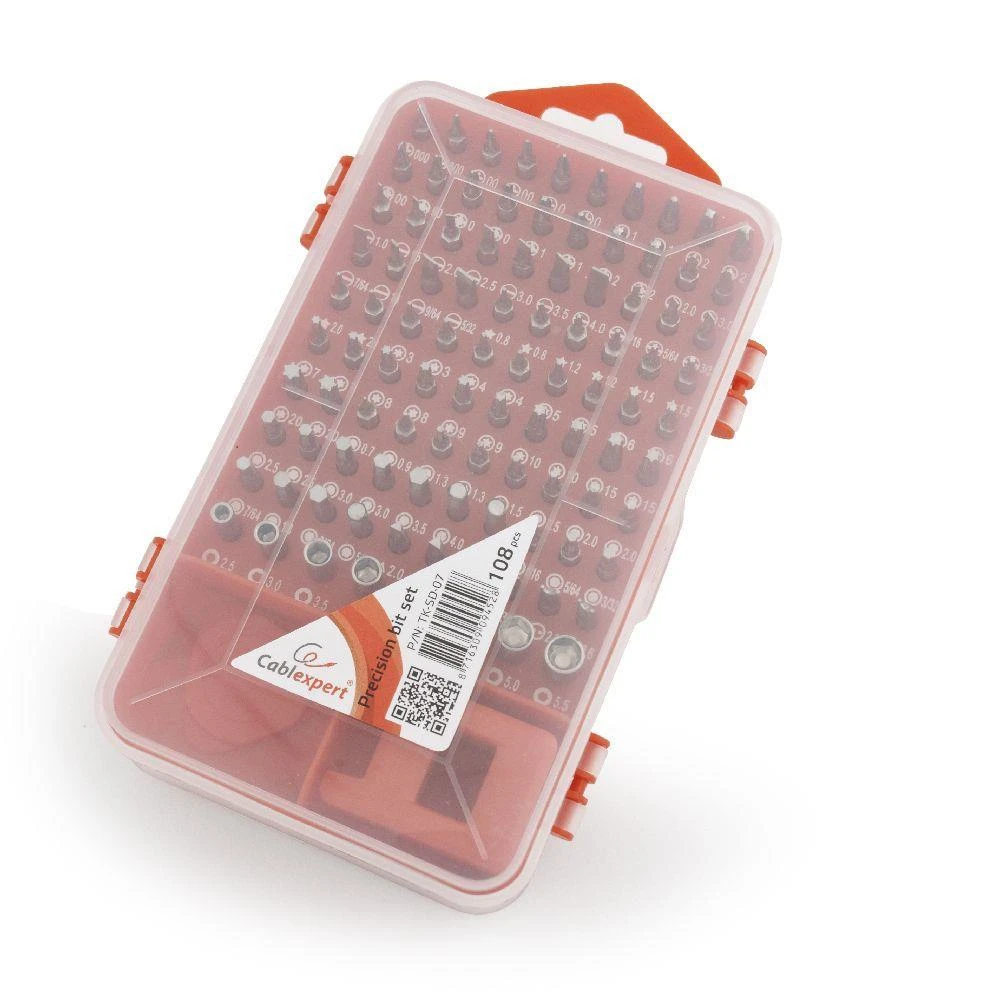 GEMBIRD TK-SD-07 Gembird Precision antgalių rinkinys, 108 vnt
