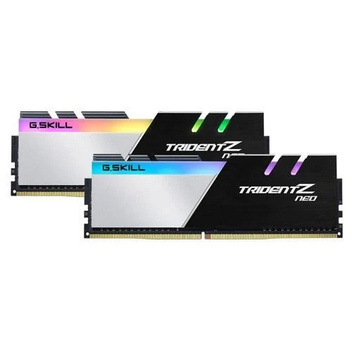 RAM G.Skill DIMM 32 GB 3200 (2x 16 GB) Dual-Kit (juodas/wei. F4-3200C16D-32GTZN. Trident Z Neo. INTEL XMP)