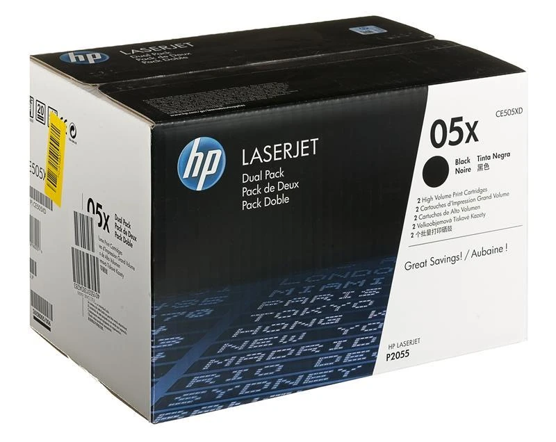 „Hewlett Packard“ (HP) „HP LaserJet P2035/55 Juodas“ spausdinimo kasetė (2x6 500 puslapių)