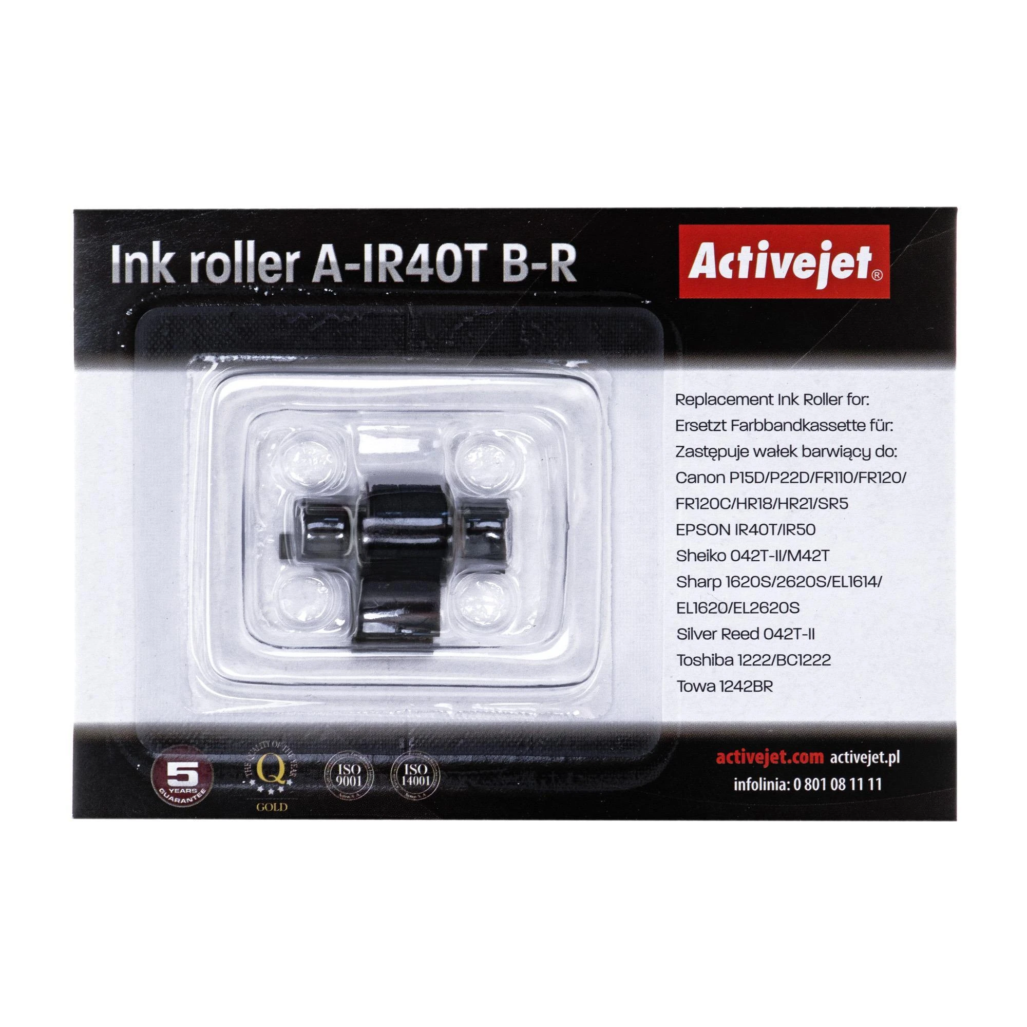 Spalvoto Spausdintuvo Ritės - Activejet A-ir40t Supreme, Juoda