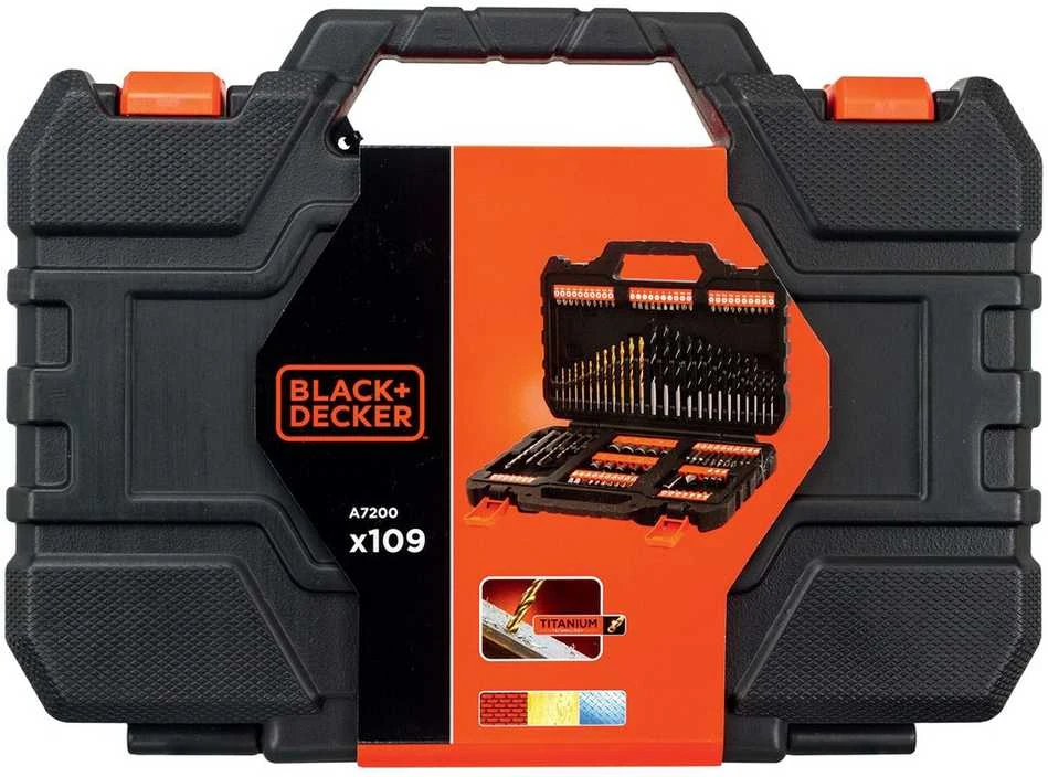  Black & Decker Sukimo antgalių ir grąžtų rinkinys A7200-XJ