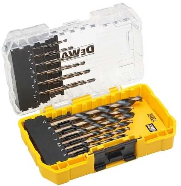 Grąžtas Grąžtų rinkinys DeWalt DT70728-QZ; 1-10 mm; 19 vnt.
