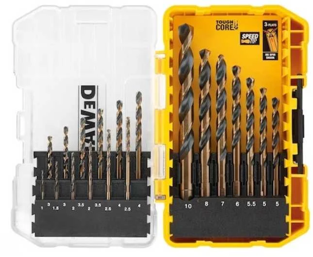 Grąžtas Grąžtų rinkinys DeWalt DT70728-QZ; 1-10 mm; 19 vnt.