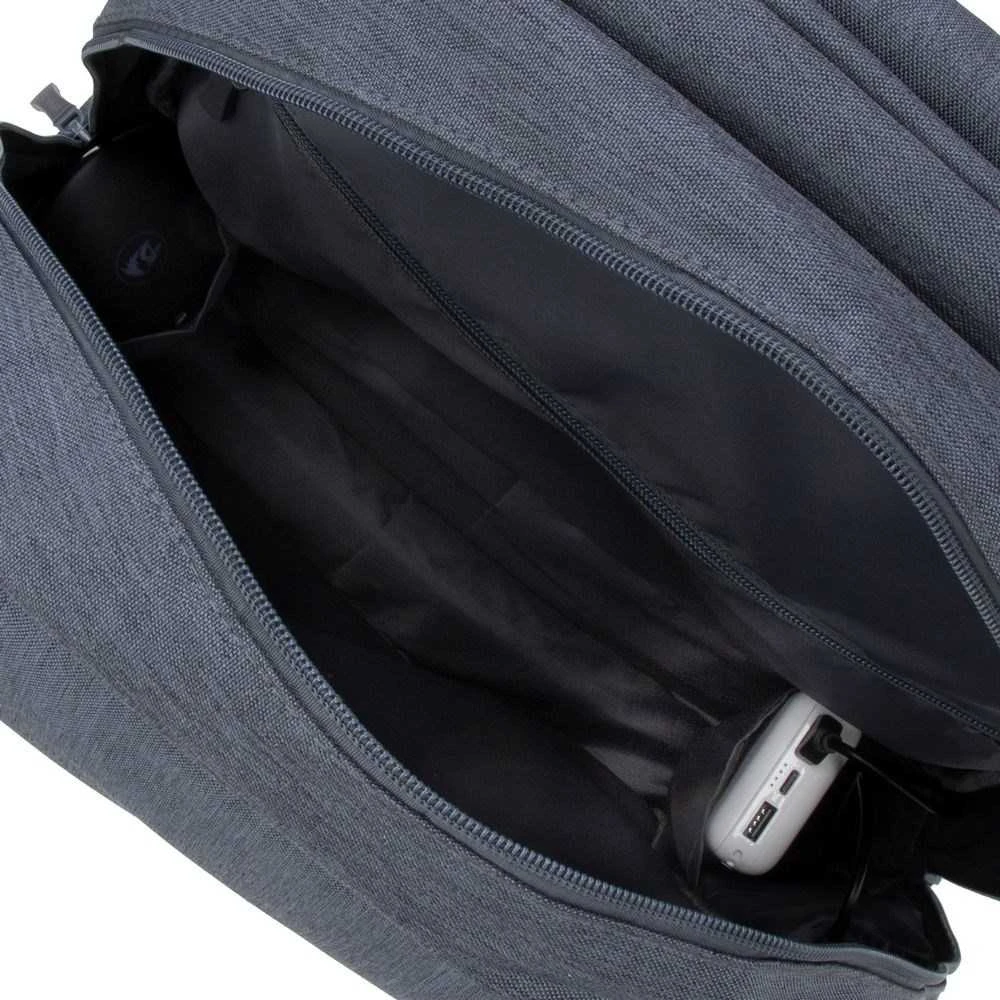 Rivacase Kuprinė Riva 7567 dark pilkas anti-theft 17.3
