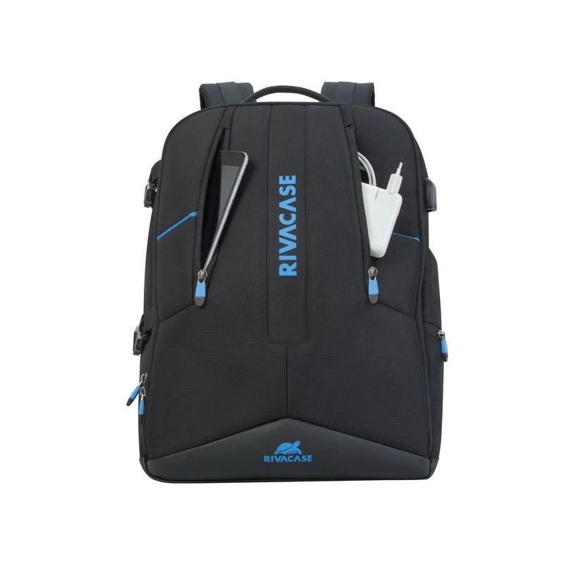 Kuprinė Rivacase Borneo 7860 žaidimų mėgėjams 17.3" (juoda)