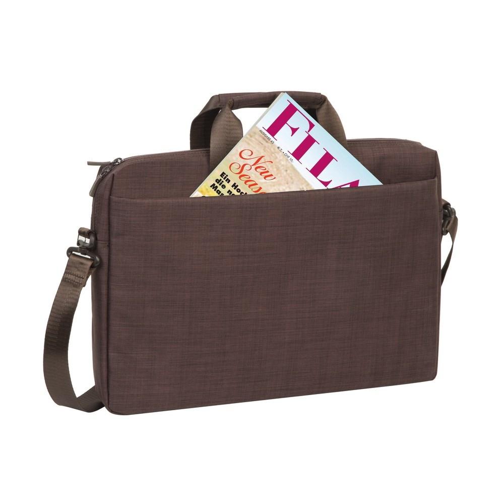 Dėklas Rivacase BISCAYNE 8335 rudas nešiojamam kompiuteriui 15,6"