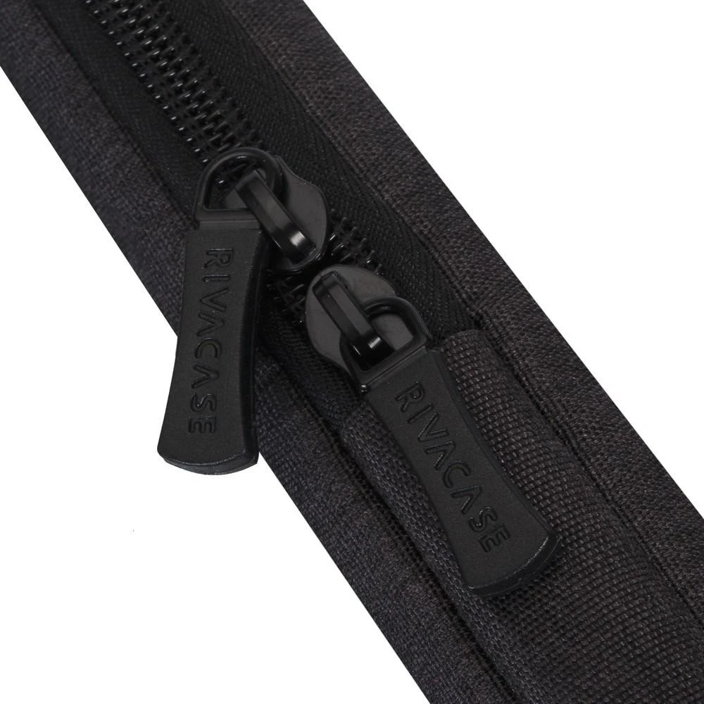 Rivacase 7704 dėklas nešiojamam kompiuteriui 13.3-14", juodas