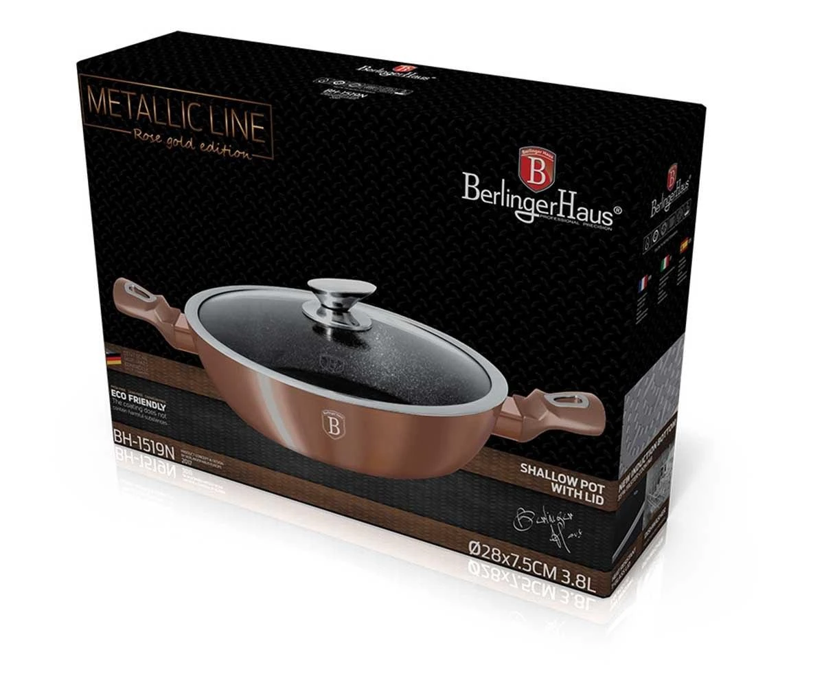 Berlinger Haus skrudintuvas su stikliniu dangčiu 28 cm (BH / 1519)