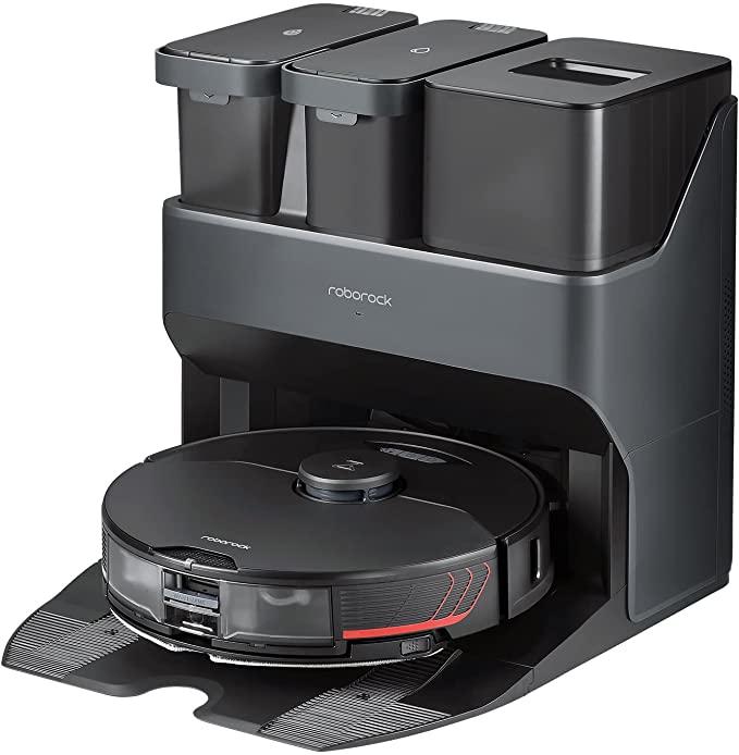 Dulkių siurblys robotas Roborock S7 MaxV Ultra su automatine dulkių