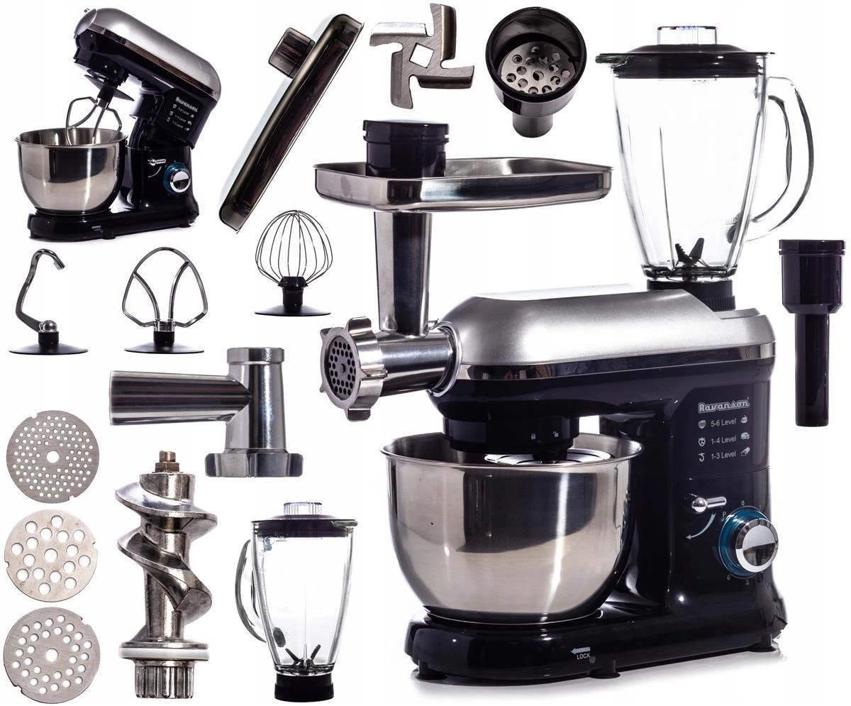 Virtuvinis kombainas Planetarinis robotas su mėsmale Ravanson RP-1500BS (1500W)