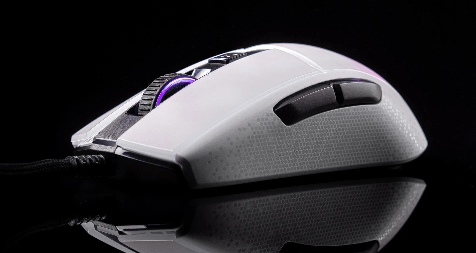 Lengva Žaidimų Pelė Roccat Burst Pro, Titan Optical Switch, 16000dpi, Balta